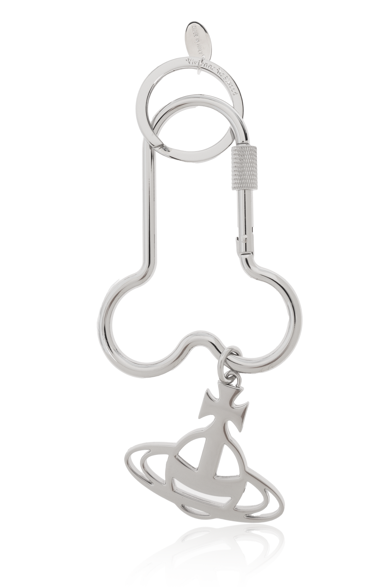 Vivienne Westwood Keychain with logo charm | Men's
